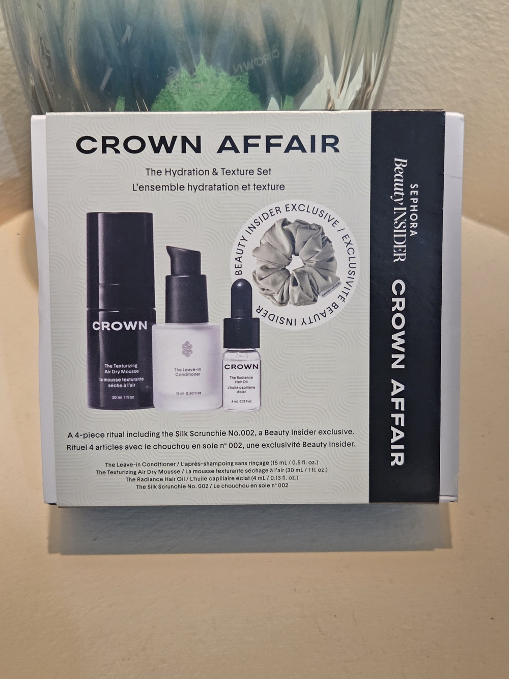 Crown Affair Hydration & Texture Set 4-Piece Hair Care Set Sephora Exclusive New